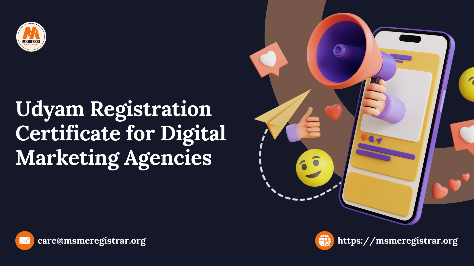 Udyam Registration Certificate for Digital Marketing Agencies