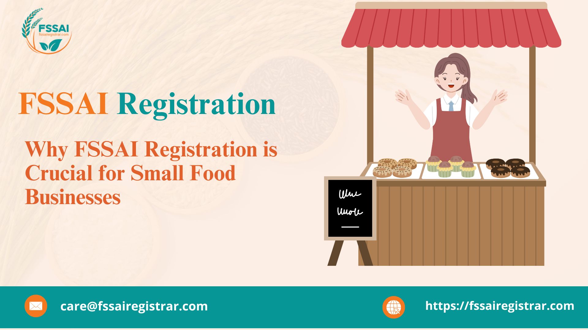 Why FSSAI Registration is Crucial for Small Food Businesses