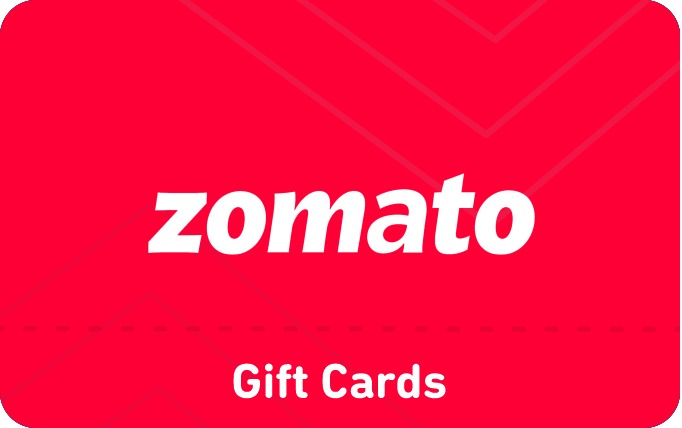 Zomato gift cards