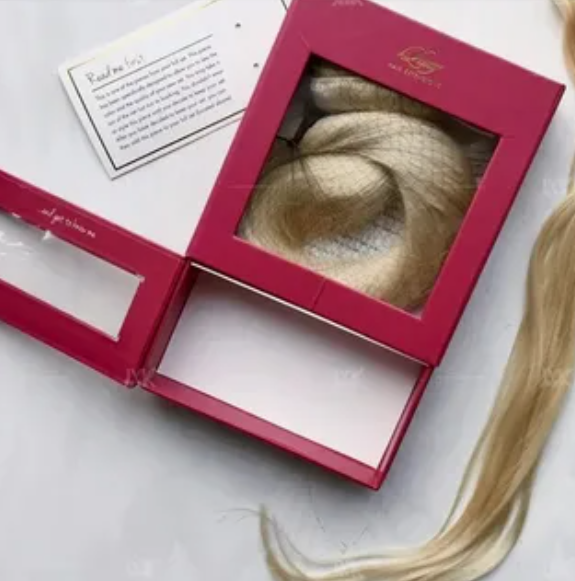 hair extension packaging boxes