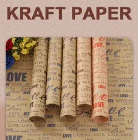 custom kraft paper