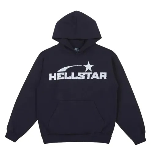 Black Hellstar Hoodie For Mens