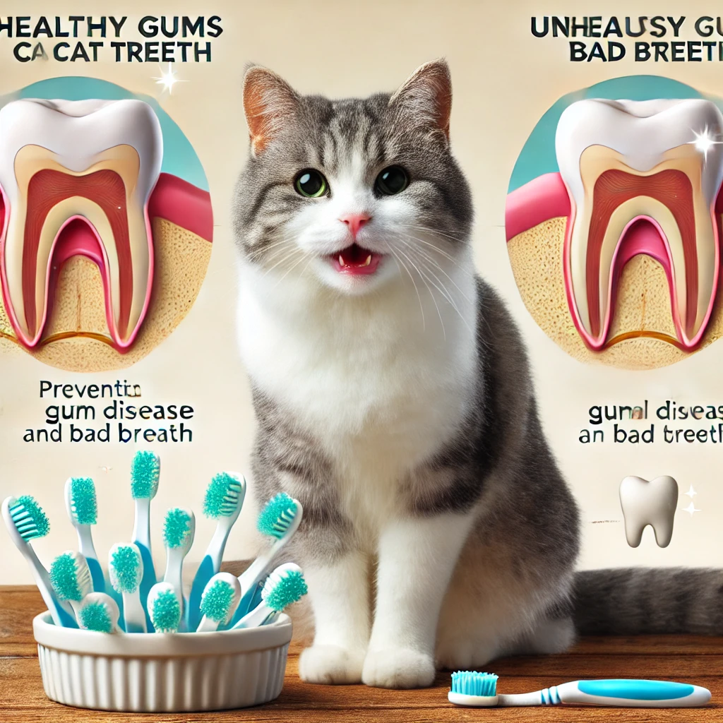 How Dental Cat Treats Prevent Gum Disease and Bad Breath