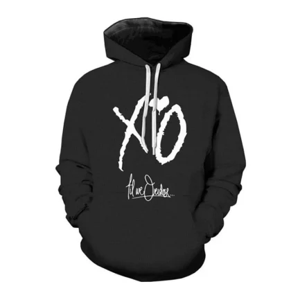 The Graphic Rapper The Weeknd 3D Print Hoodie