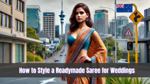 Indian readymade saree