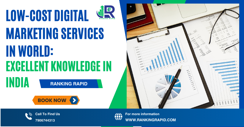 Cost Digital Marketing Services In World: Excellent Knowledge in India and Ranking Rapid logo and contact details