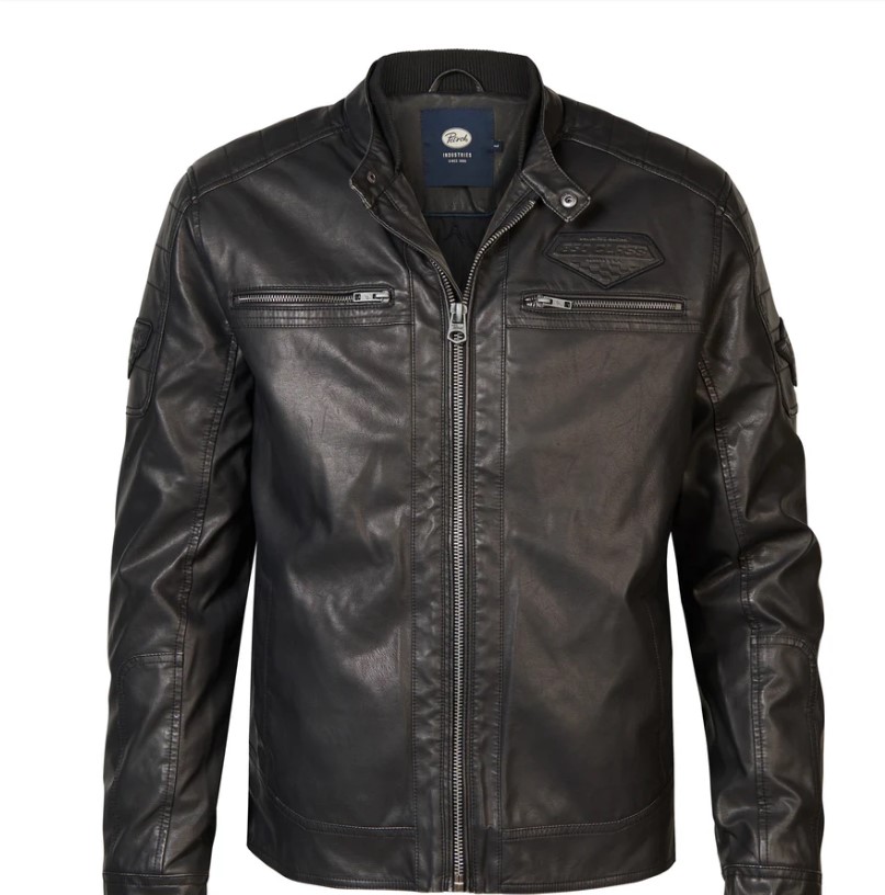 Zoom the image with the mouse Alaska Leather Zip Jacket