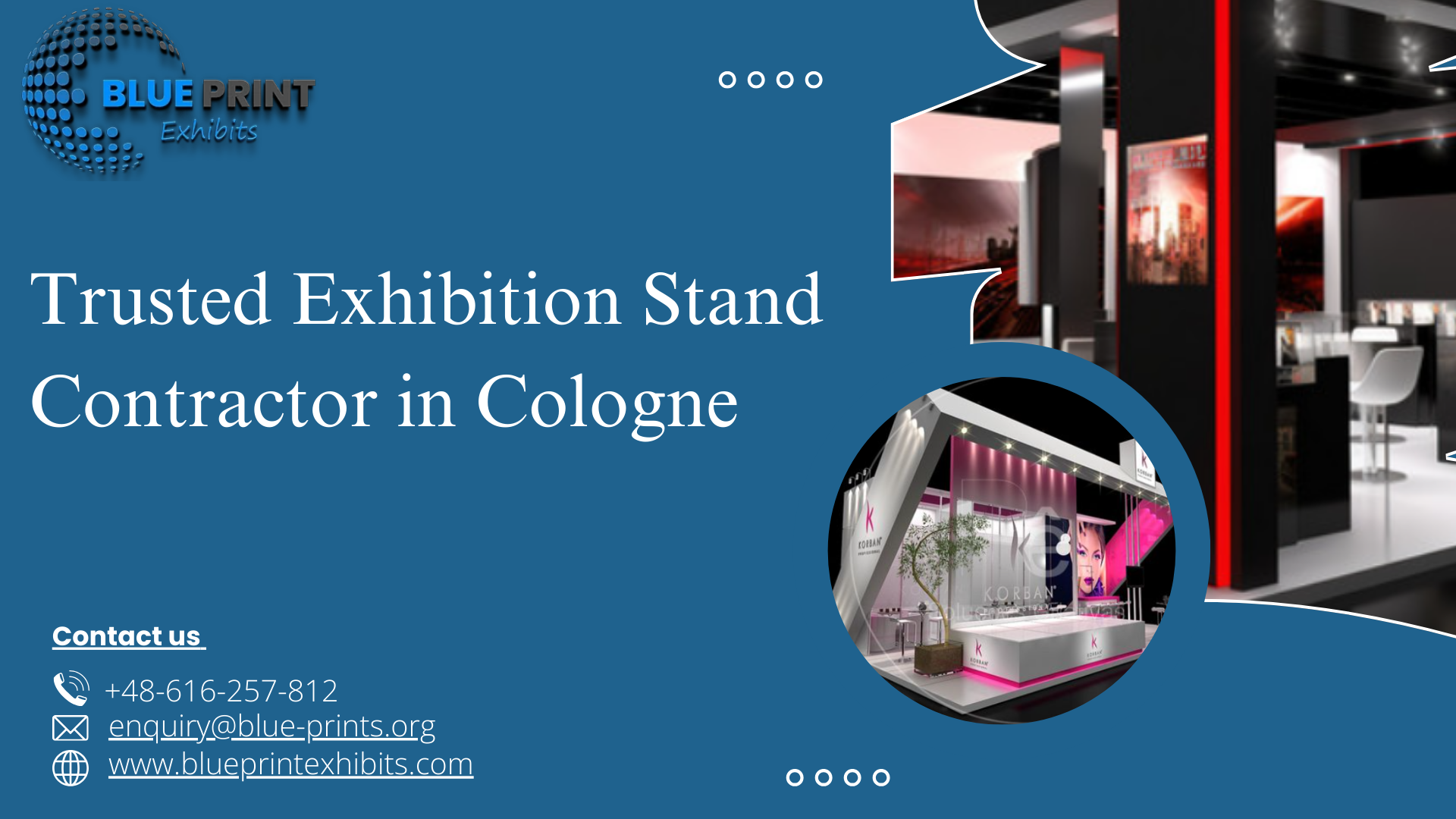 Trusted Exhibition Stand Contractor in Cologne for Large Events