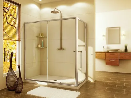 Bathroom Glass Partition