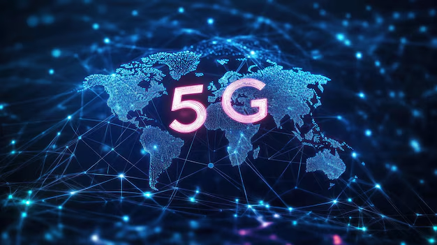 Diagram comparing broadband technologies, with a focus on emerging 5G internet plans.
