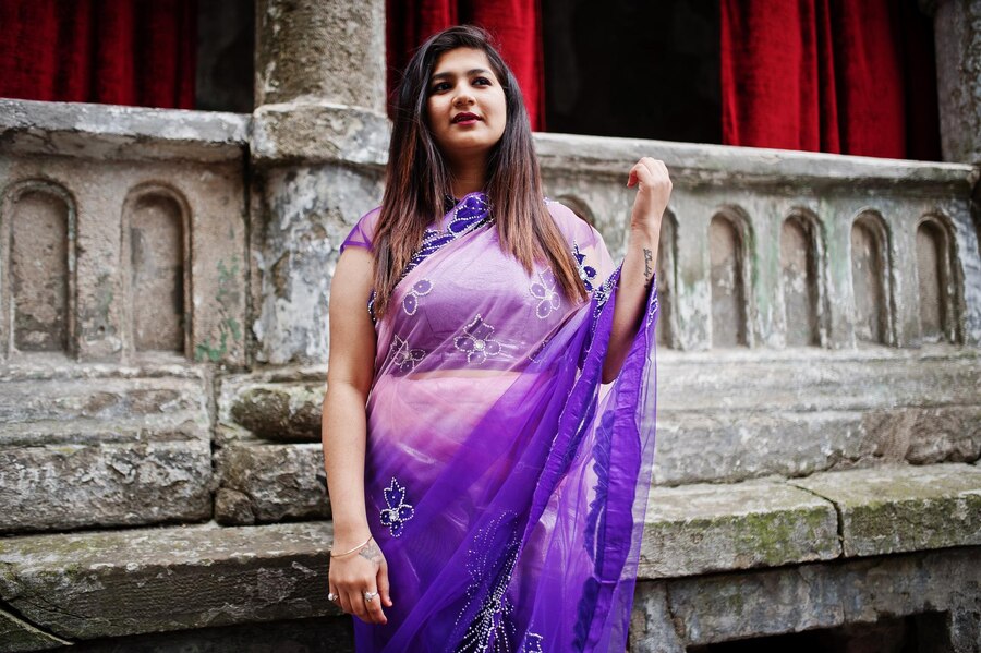 plus size saree blouses