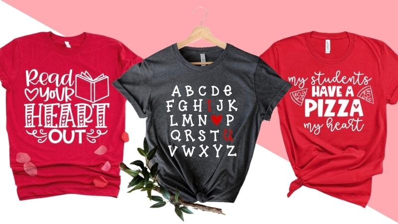 valentine day shirts